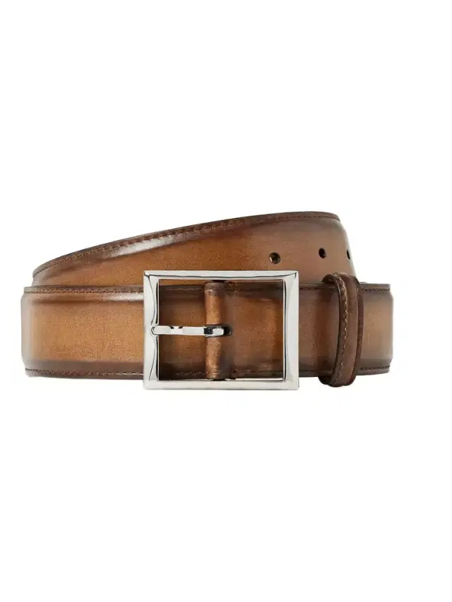 Classic 3.5cm Venezia Leather Belt - Men Classic 3.5cm Venezia Leather Belt - Men