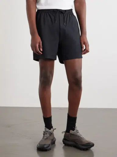 lululemon Straight-Leg Stretch Recycled-Jersey Drawstring Shorts - Men | Thumbnail 3 lululemon Straight-Leg Stretch Recycled-Jersey Drawstring Shorts - Men | Thumbnail 3
