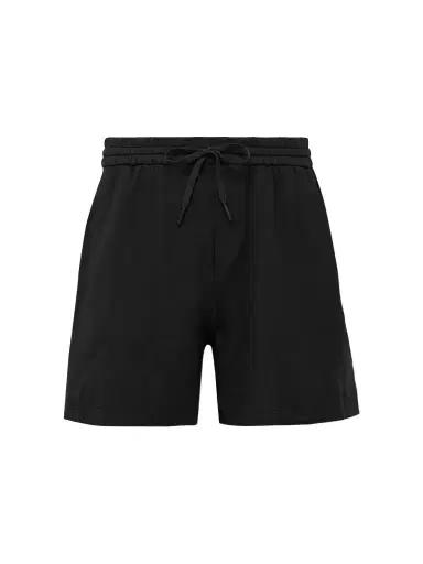 lululemon Straight-Leg Stretch Recycled-Jersey Drawstring Shorts - Men | Thumbnail 1 lululemon Straight-Leg Stretch Recycled-Jersey Drawstring Shorts - Men | Thumbnail 1