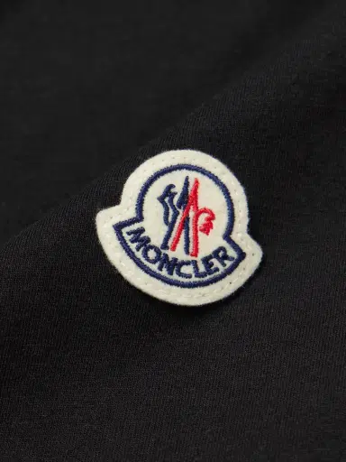 Moncler Three-Pack Logo-Appliquéd Cotton-Jersey T-Shirts - Men | Thumbnail 4