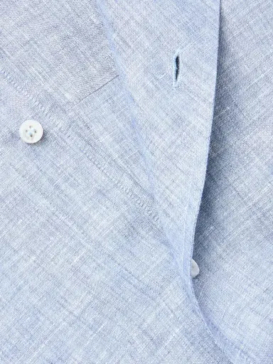 Loro Piana André Linen Half-Placket Shirt - Men | Thumbnail 5 Loro Piana André Linen Half-Placket Shirt - Men | Thumbnail 5