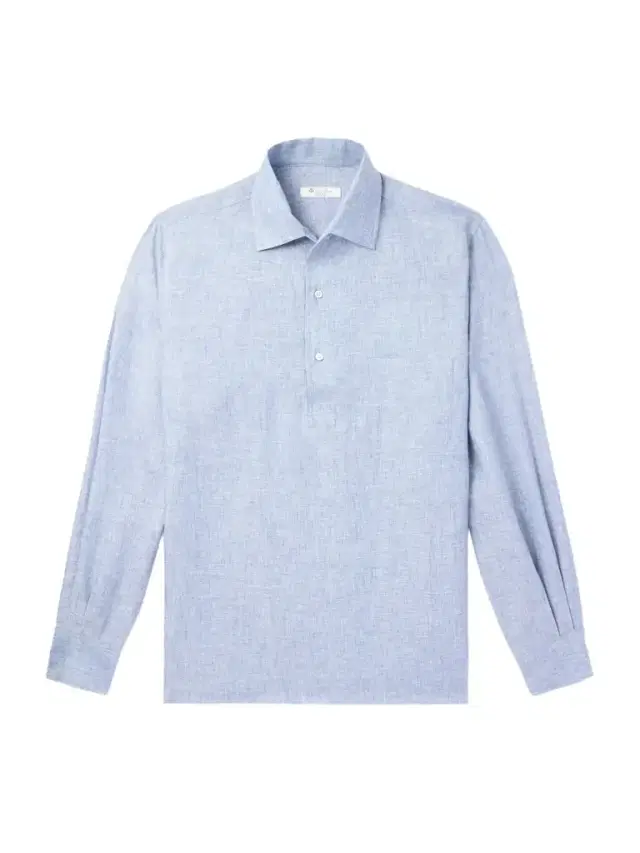 Loro Piana André Linen Half-Placket Shirt - Men