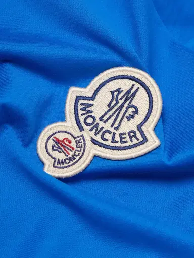 Moncler Logo-Appliquéd Cotton-Jersey T-Shirt - Men | Thumbnail 4 Moncler Logo-Appliquéd Cotton-Jersey T-Shirt - Men | Thumbnail 4