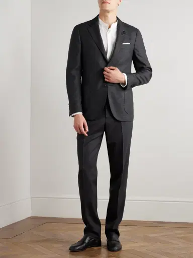 Lardini Prince of Wales Checked Wool Suit Jacket - Men | Thumbnail 2 Lardini Prince of Wales Checked Wool Suit Jacket - Men | Thumbnail 2