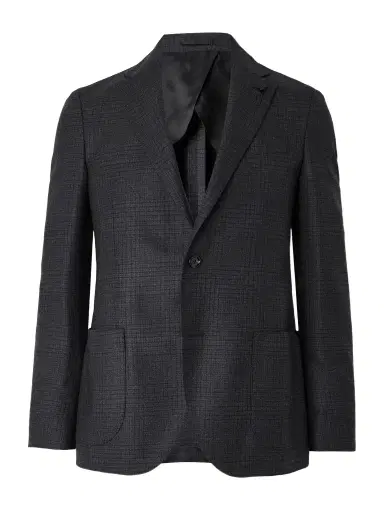 Lardini Prince of Wales Checked Wool Suit Jacket - Men | Thumbnail 1 Lardini Prince of Wales Checked Wool Suit Jacket - Men | Thumbnail 1