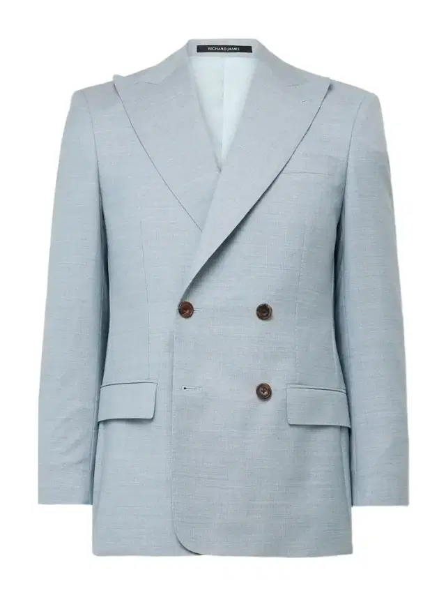 Hepworth Double-Breasted Wool Suit Jacket - Men