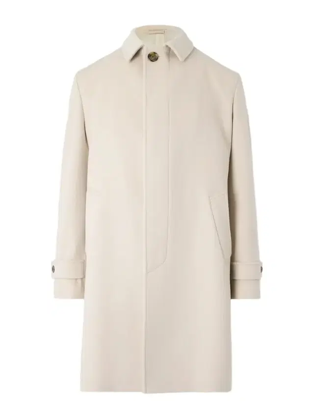 Virgin Wool Overcoat - Men Virgin Wool Overcoat - Men