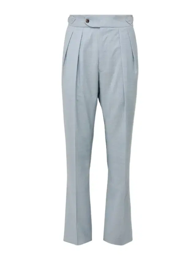 Hepworth Slim-Fit Pleated Wool Suit Trousers - Men