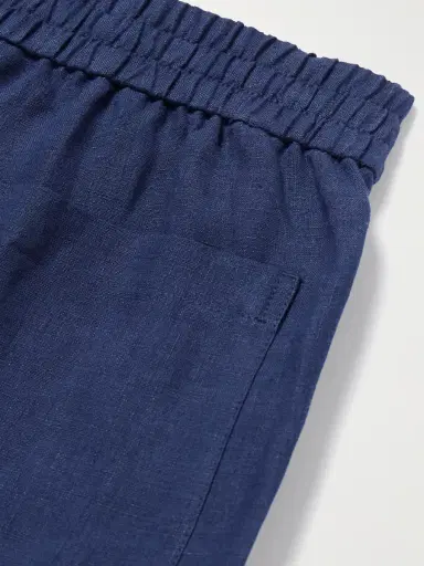 Sunspel Straight-Leg Linen Shorts - Men | Thumbnail 5