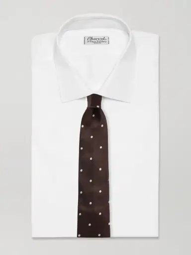 Tom Ford 8cm Polka-Dot Silk-Satin Tie - Men | Thumbnail 2 Tom Ford 8cm Polka-Dot Silk-Satin Tie - Men | Thumbnail 2