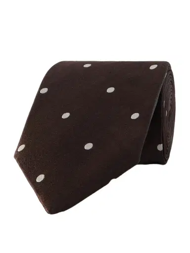 Tom Ford 8cm Polka-Dot Silk-Satin Tie - Men | Thumbnail 1 Tom Ford 8cm Polka-Dot Silk-Satin Tie - Men | Thumbnail 1