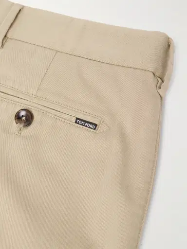 Tom Ford Tapered Cotton-Blend Twill Chinos - Men | Thumbnail 5 Tom Ford Tapered Cotton-Blend Twill Chinos - Men | Thumbnail 5