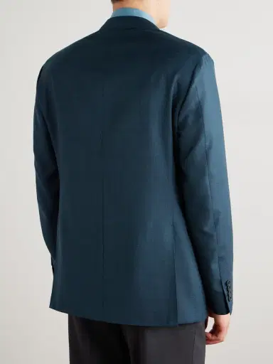 Canali Wool-Twill Suit Jacket - Men | Thumbnail 3 Canali Wool-Twill Suit Jacket - Men | Thumbnail 3