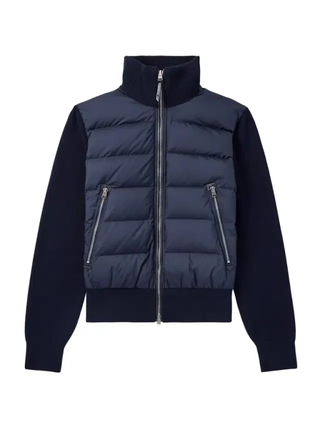 Tom Ford Leather-Trimmed Quilted Shell and Wool Down Jacket - Men