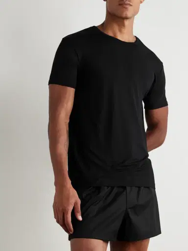 Paul Smith Three-Pack Stretch Modal-Jersey T-Shirt - Men | Thumbnail 2