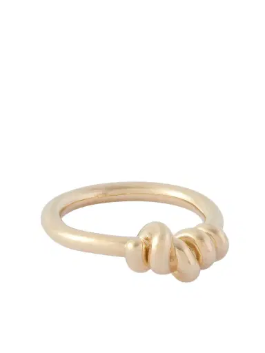 LUIS MORAIS Entangled Knot 14-Karat Gold Ring - Men | Thumbnail 1 LUIS MORAIS Entangled Knot 14-Karat Gold Ring - Men | Thumbnail 1