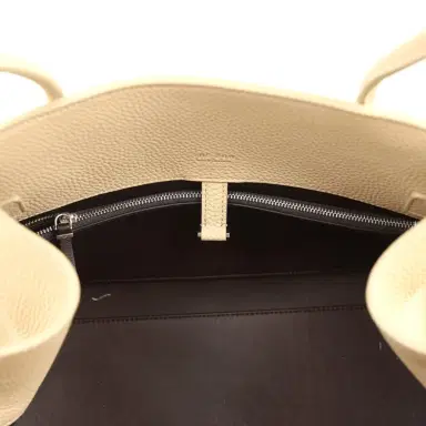The Row The Row Margaux Shoulder 12 Bag Boulder Calfskin Silver Hardware | Thumbnail 10 The Row The Row Margaux Shoulder 12 Bag Boulder Calfskin Silver Hardware | Thumbnail 10