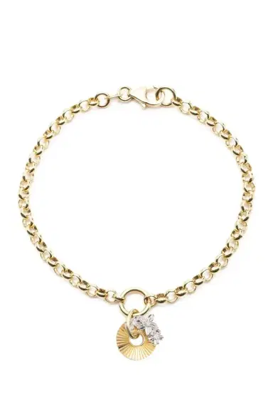 Foundrae Resilience Disk Medium Belcher Bracelet | Thumbnail 1