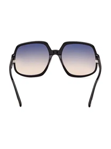 TOM FORD Women's 60MM Geometric Sunglasses - Shiny Black | Thumbnail 5