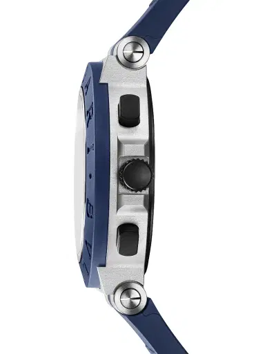 BVLGARI Women's Aluminum, Titanium & Rubber Chronograph Watch/41MM - Blue | Thumbnail 7 BVLGARI Women's Aluminum, Titanium & Rubber Chronograph Watch/41MM - Blue | Thumbnail 7
