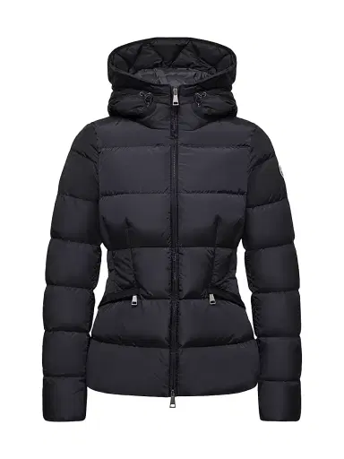 Moncler Women's Avoce Fitted Down Jacket - Night Blue | Thumbnail 1 Moncler Women's Avoce Fitted Down Jacket - Night Blue | Thumbnail 1