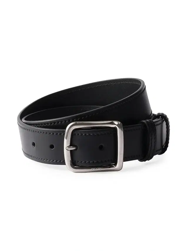 Prada Men's Leather Belt - Black