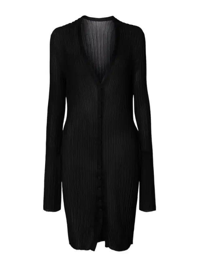 Ramon Ribbed-knit Cardigan