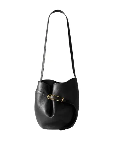 Liffner Buckled Leather Bucket Bag | Thumbnail 1 Liffner Buckled Leather Bucket Bag | Thumbnail 1