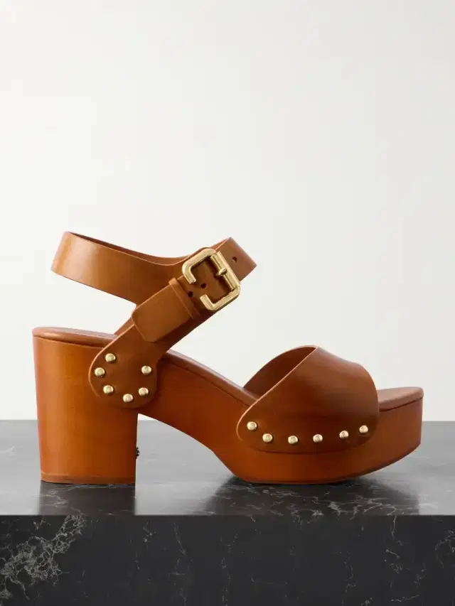 Jeannette Leather Platform Sandals Jeannette Leather Platform Sandals