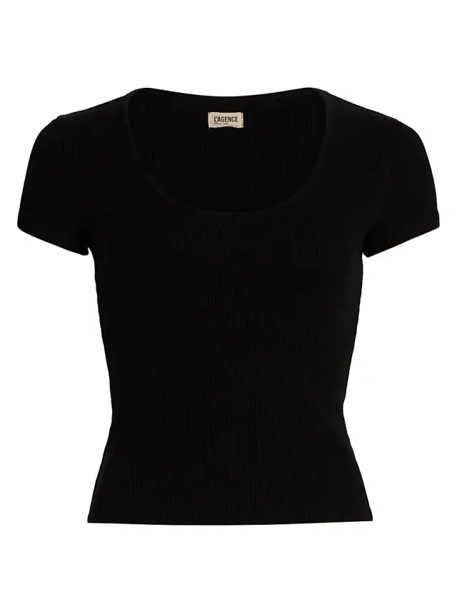 Women's Brynlee Scoopneck T-Shirt - Black