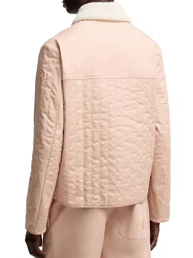 Moncler Genius Men's Moncler x Gilga Farm by Donald Glover Kishus Down-Filled Shacket - Peach Pink | Thumbnail 3 Moncler Genius Men's Moncler x Gilga Farm by Donald Glover Kishus Down-Filled Shacket - Peach Pink | Thumbnail 3