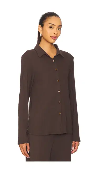 VIR VITA Eloise Pointelle Shirt | Thumbnail 2