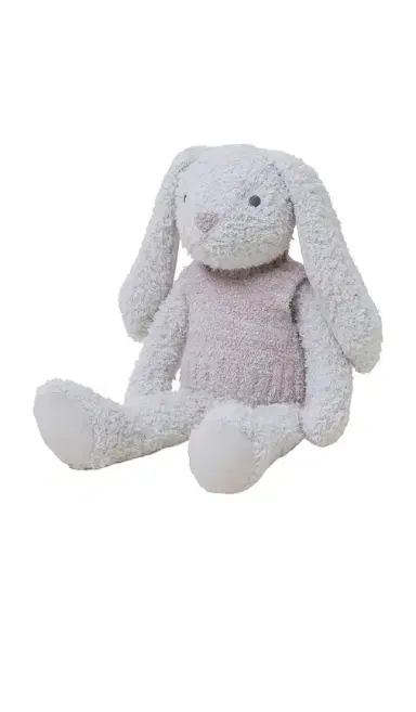 Barefoot Dreams Kids Cozychic Bunnie Buddie With Vest | Thumbnail 2 Barefoot Dreams Kids Cozychic Bunnie Buddie With Vest | Thumbnail 2