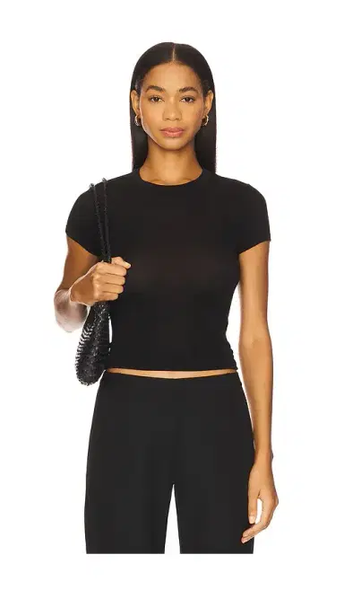 St. Agni St Agni Jersey Baby Tee | Thumbnail 1