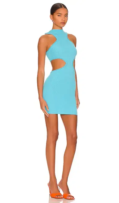 NBD Ember Mock Neck Mini Dress | Thumbnail 2