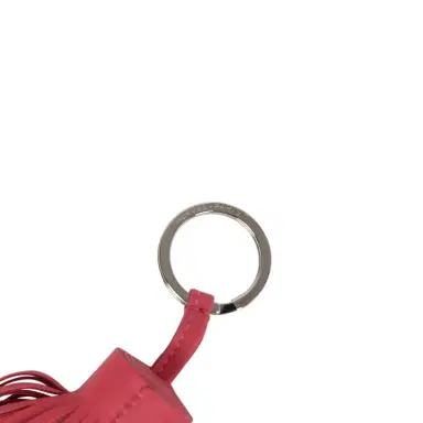 HERMÈS Hermes Carmen Keychain Rose Lipstick Milo Lambskin Palladium Hardware | Thumbnail 4 HERMÈS Hermes Carmen Keychain Rose Lipstick Milo Lambskin Palladium Hardware | Thumbnail 4