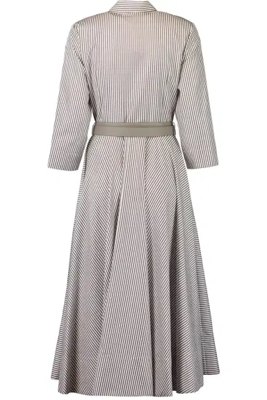 Michael Kors Collection Short Sleeve Shirt Dress | Thumbnail 4