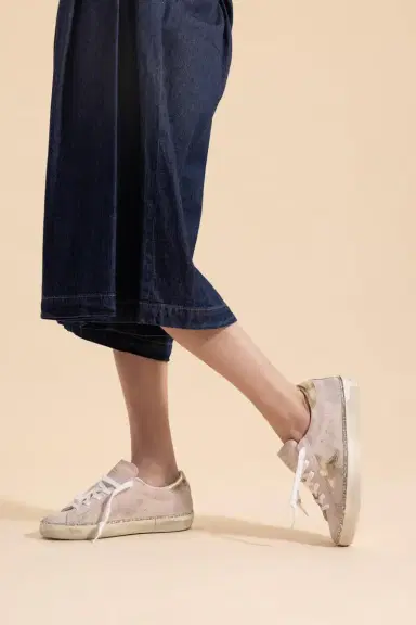 Golden Goose Super Star Glitter Sneaker - Pink Platinum | Thumbnail 3
