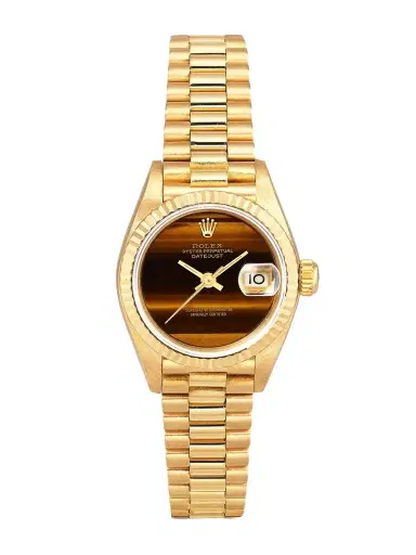 Stephanie Windsor + Rolex Vintage 1983 Datejust Automatic 18-karat Gold Watch, Ref. 69178 | Thumbnail 1