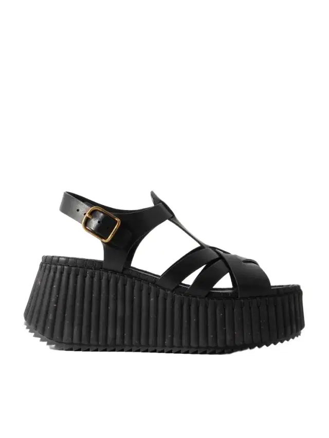 Nama Leather Platform Sandals Nama Leather Platform Sandals