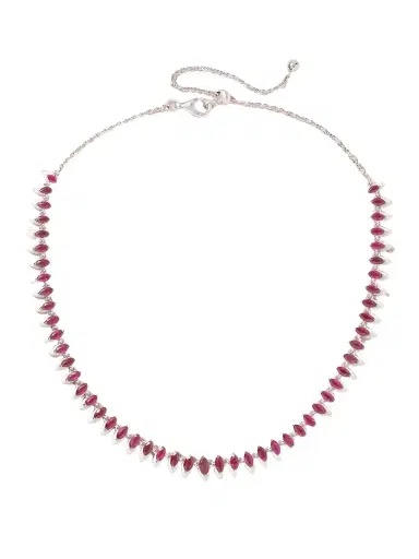 Kamyen 18-karat White Gold, Ruby And Enamel Choker | Thumbnail 1 Kamyen 18-karat White Gold, Ruby And Enamel Choker | Thumbnail 1