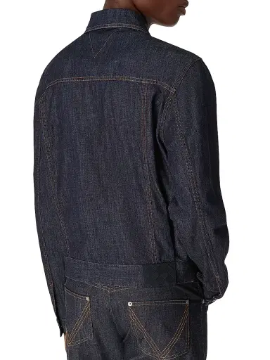 Bottega Veneta Men's Denim Trucker Jacket - Indigo - Size 42 | Thumbnail 4