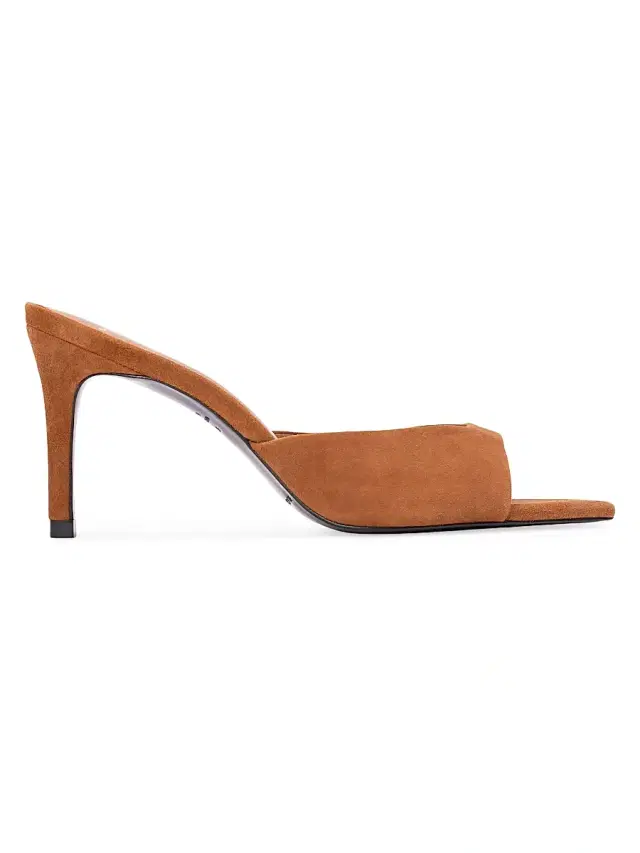 Women's Brea 0MM Suede Mules - Caramel Suede