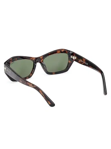 PUCCI Women's 54MM Rectangular Sunglasses - Dark Havana Green | Thumbnail 4