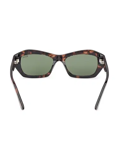 PUCCI Women's 54MM Rectangular Sunglasses - Dark Havana Green | Thumbnail 5