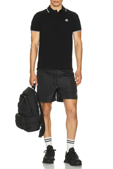 Moncler Short Sleeve Polo | Thumbnail 5