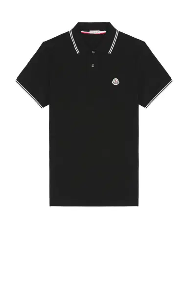 Moncler Short Sleeve Polo | Thumbnail 1