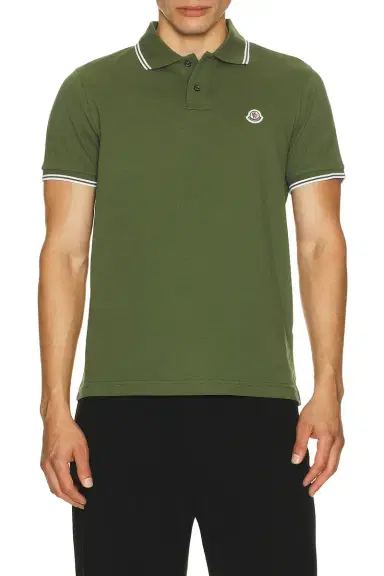Moncler Short Sleeve Polo | Thumbnail 4 Moncler Short Sleeve Polo | Thumbnail 4