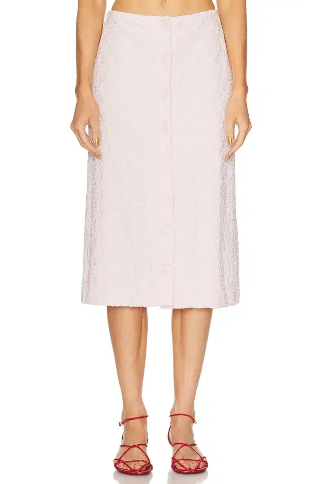Jil Sander 3D Flower Skirt