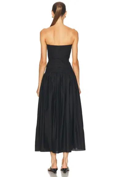 Matteau Strapless Drop Waist Dress | Thumbnail 3